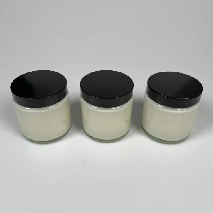 Świeca sojowa zapachowa w szkle przezroczystym - bawełniany knot 120 ml